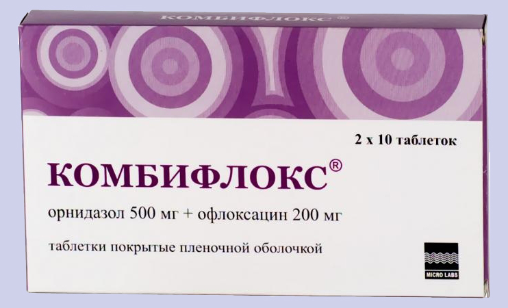 Противопротозойный препарат Комбифлокс