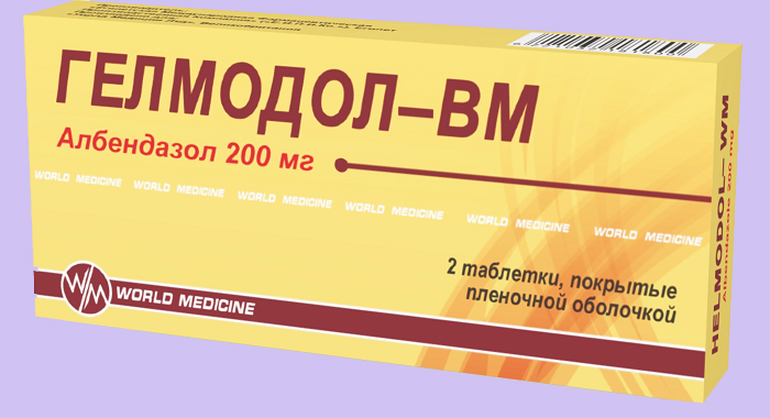Антигельминтный препарат Гелмодол-ВМ