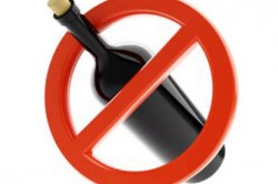 Запрет на употребление алкоголя