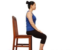 Упражнения на стуле при пиелонефрите